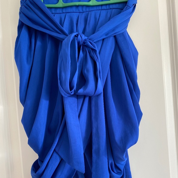 BCBG Royal Blue Tulip Skirt - Picture 2 of 5